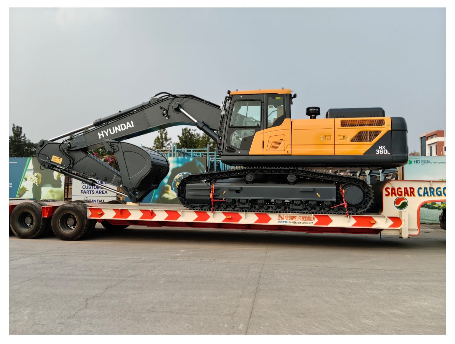 Brand new Hyundai HX 360L
